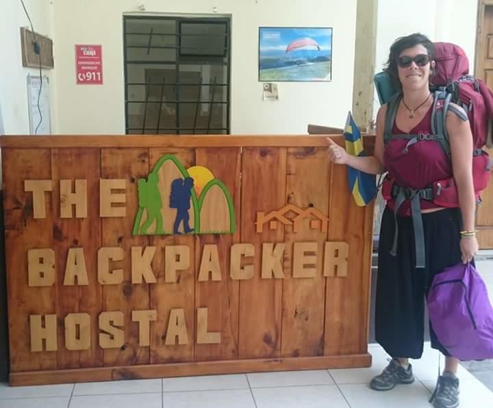 The Backpacker Hostal Ибарра Экстерьер фото